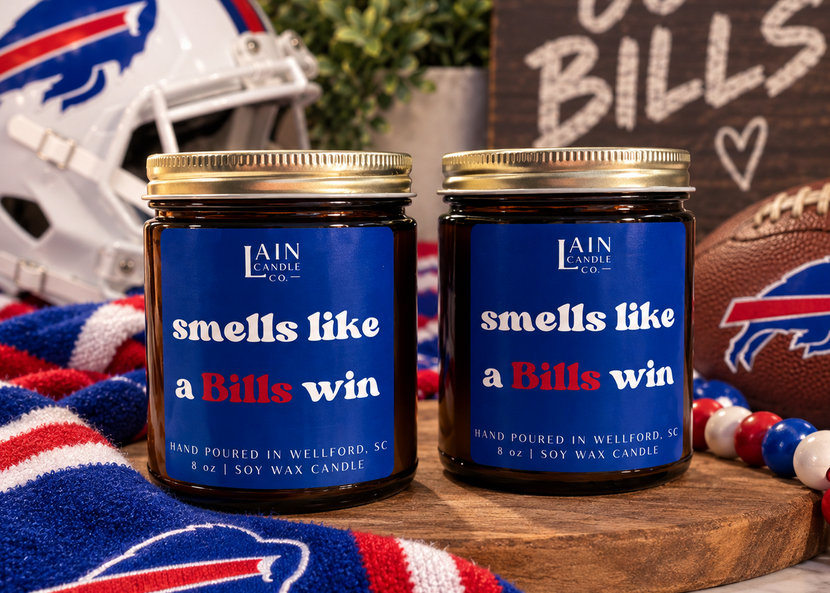 Smells Like a Bills Win Candle