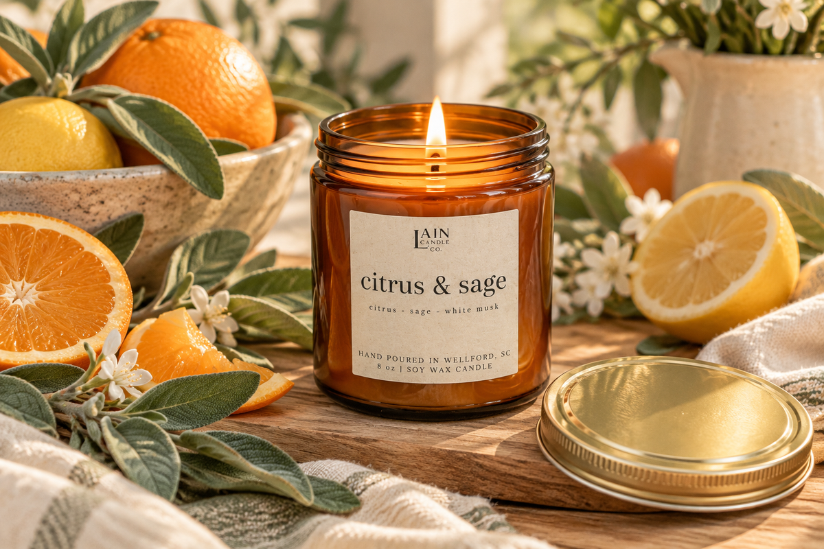 Citrus & Sage Candle