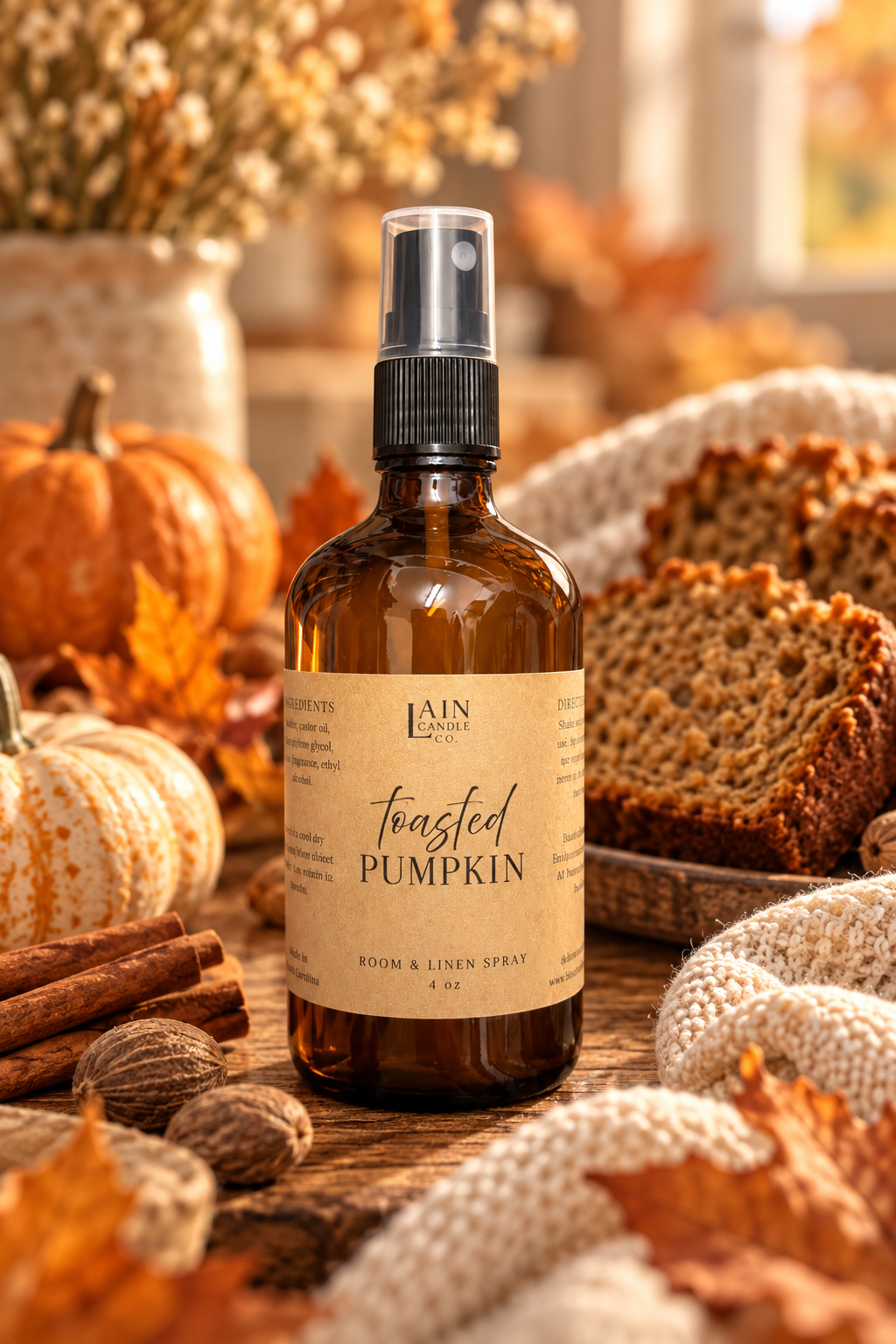 Toasted Pumpkin Room Spray