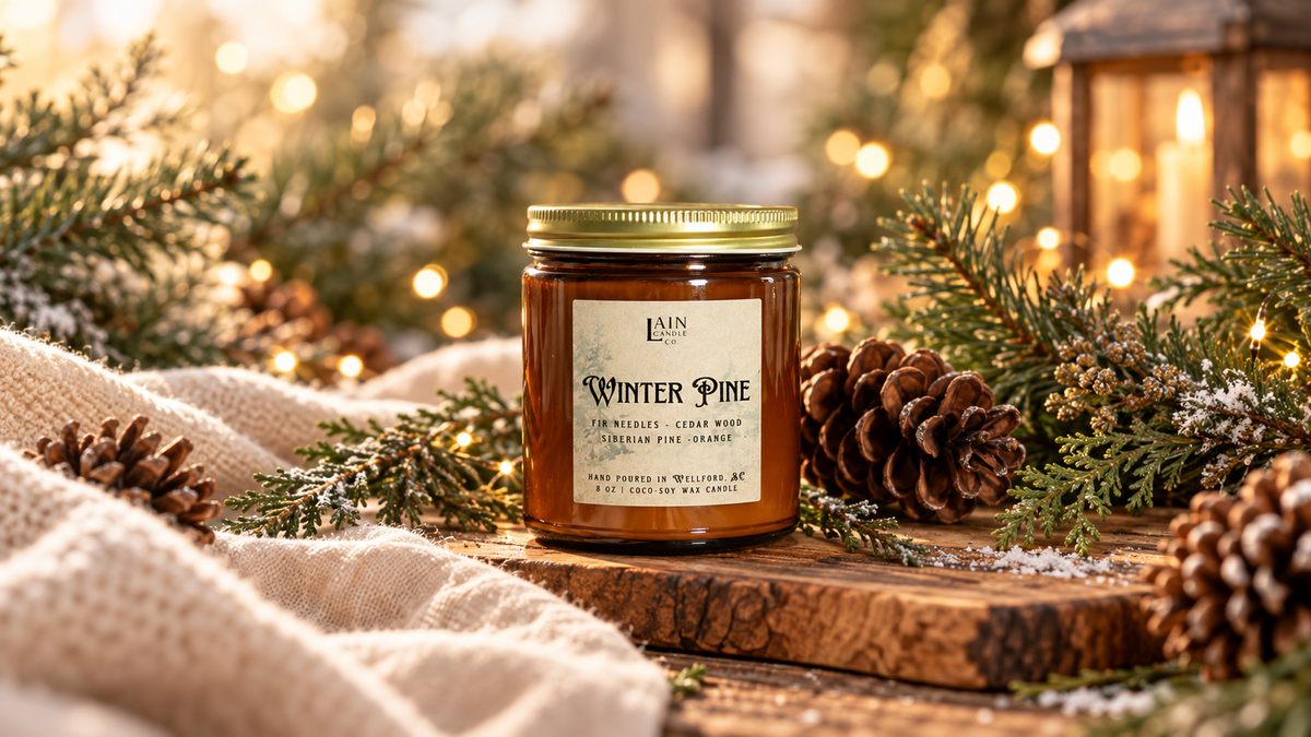 Winter Pine Candle