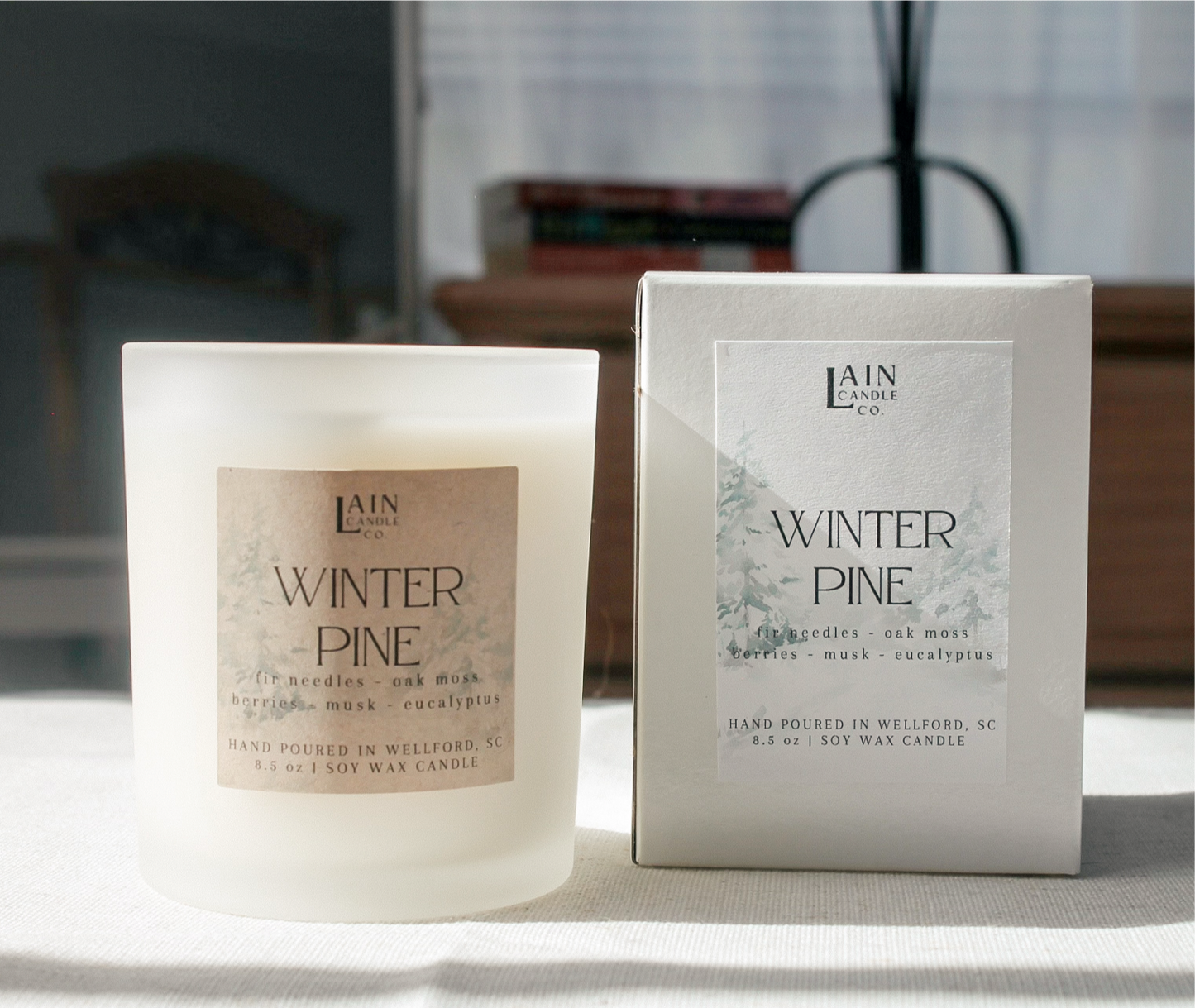 Winter Pine Candle