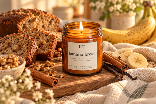 Banana Bread Candle