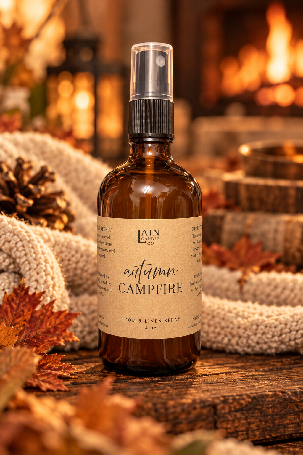 Autumn Campfire Room Spray