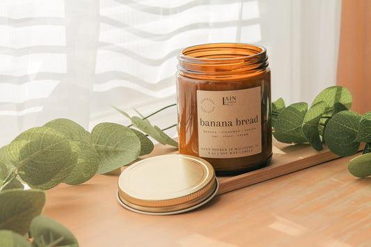 Banana Bread Candle