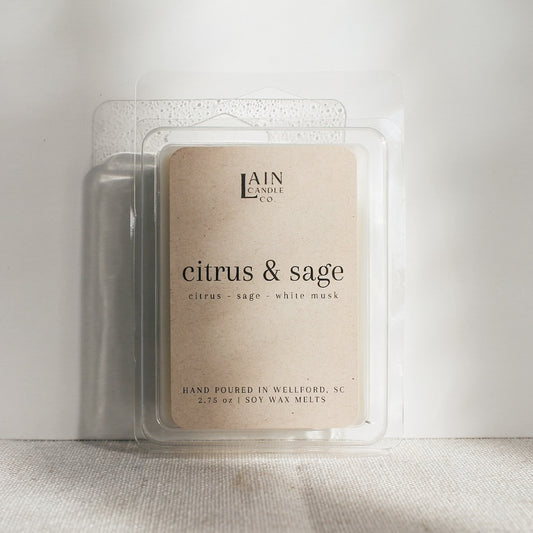 Citrus & Sage Wax Melts