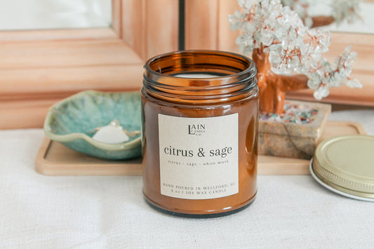 Citrus & Sage Candle