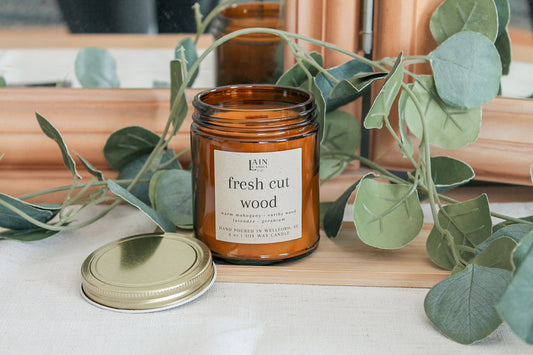 Fresh Cut Wood Candle