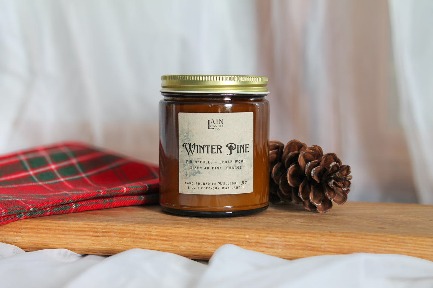 Winter Pine Candle