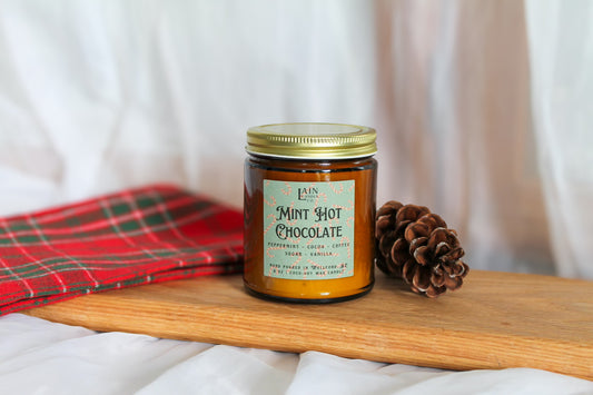 Mint Hot Chocolate Candle